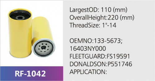 Фильтр топливный ZP3167F