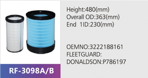 Фильтр воздушный RF-3098AB (1/)