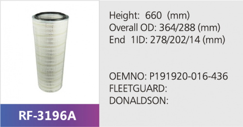 Фильтр воздушный RF-3196A (1/)
